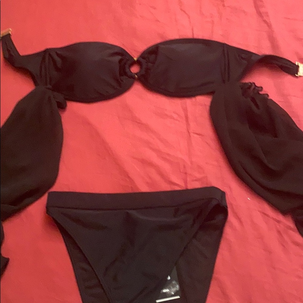 Fashion Nova Black Bathing suit